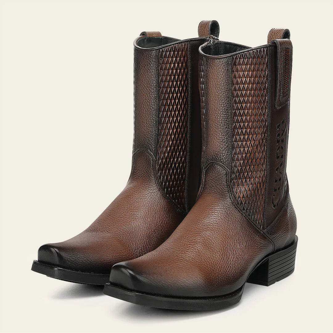 1J4HVE - Cuadra honey dress cowboy deer boots for men