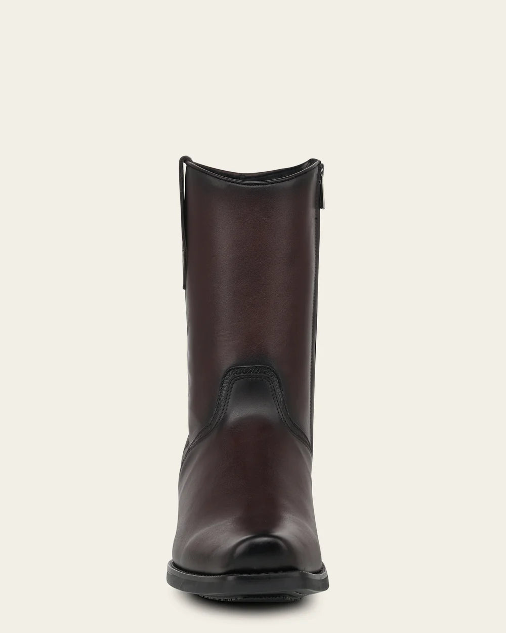 1J4LRS - Cuadra Brown Cowhide Leather Zip Ankle Boots for Men