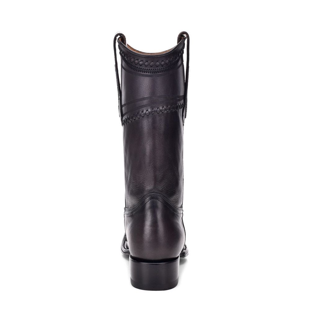 1B1AMA - Cuadra black casual cowboy stingray leather boots for men-CUADRA-Kuet-Cuadra-Boots