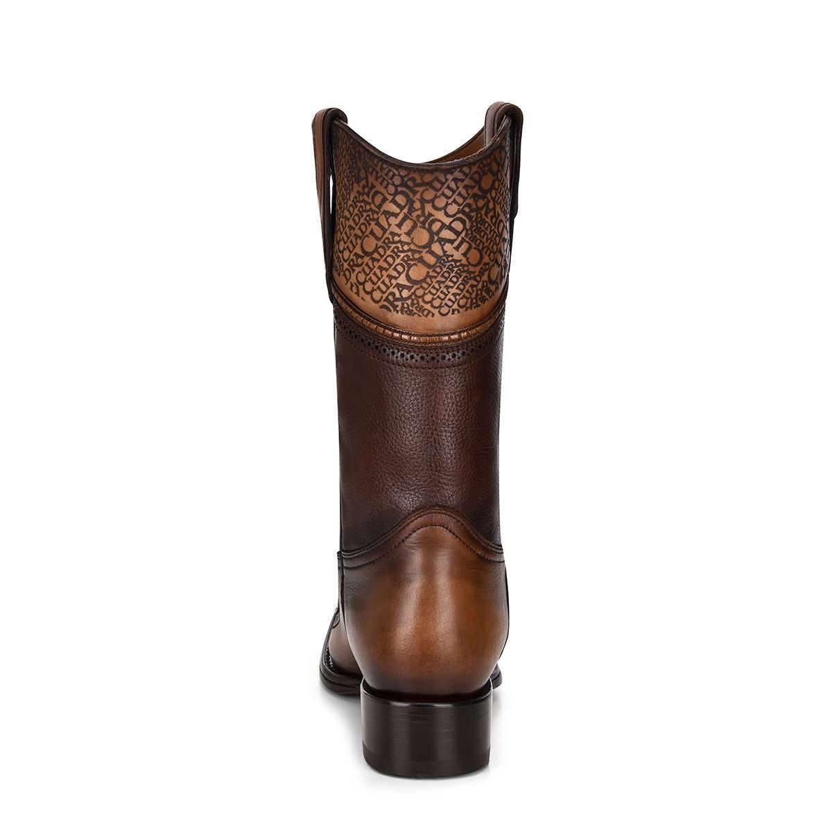 1B1DPH - Cuadra brown dress western cowboy python skin boots for men-Kuet.us
