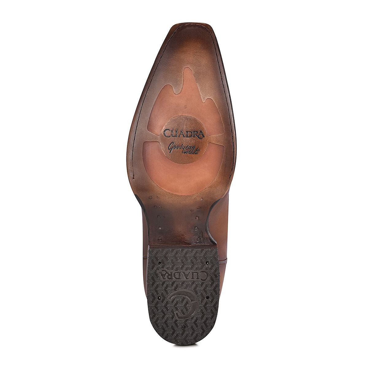 1B1DPH - Cuadra chestnut brown casual cowboy python boots for men-CUADRA-Kuet-Cuadra-Boots