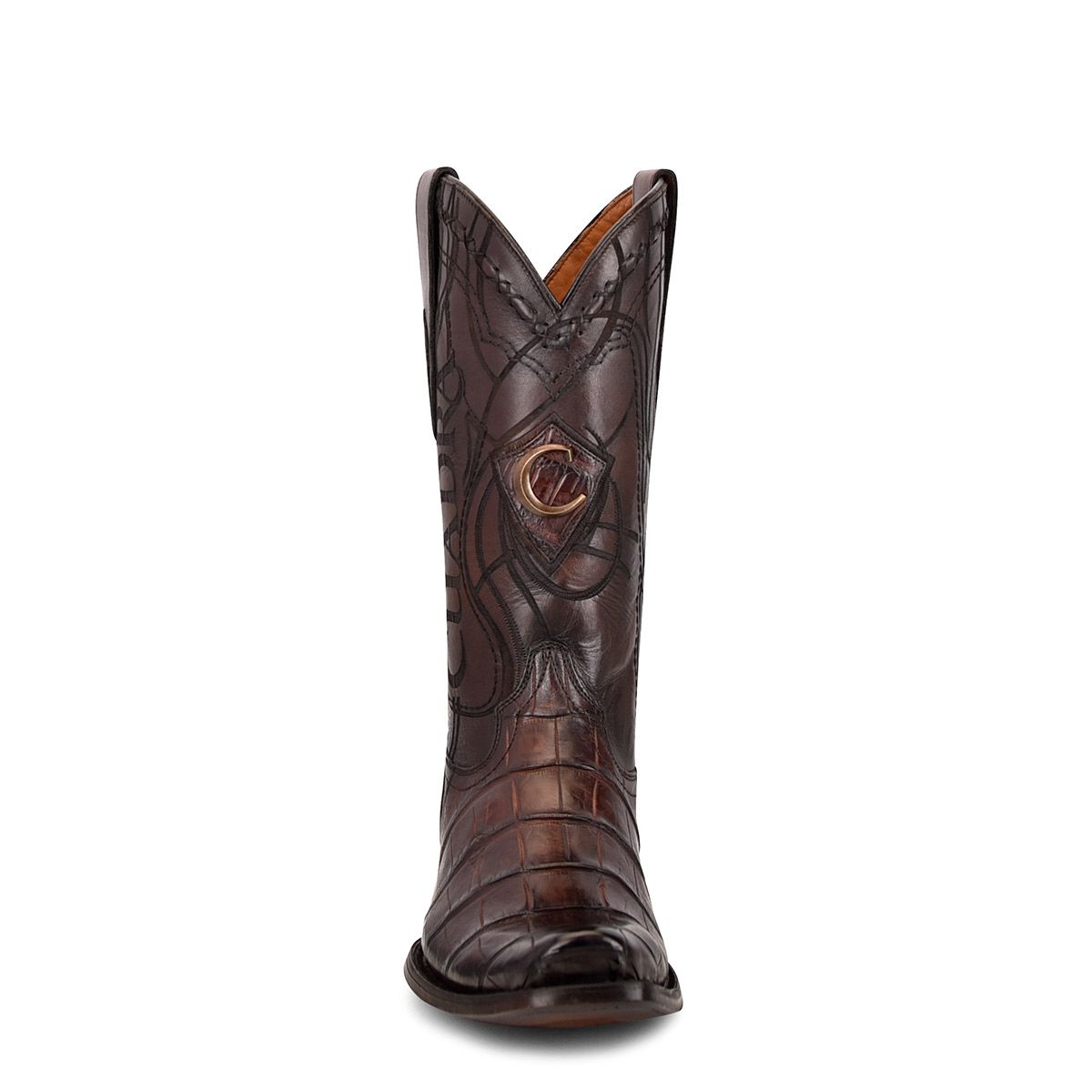 1J1NAL - Cuadra honey dress cowboy exotic alligator leather boots for men-Kuet.us