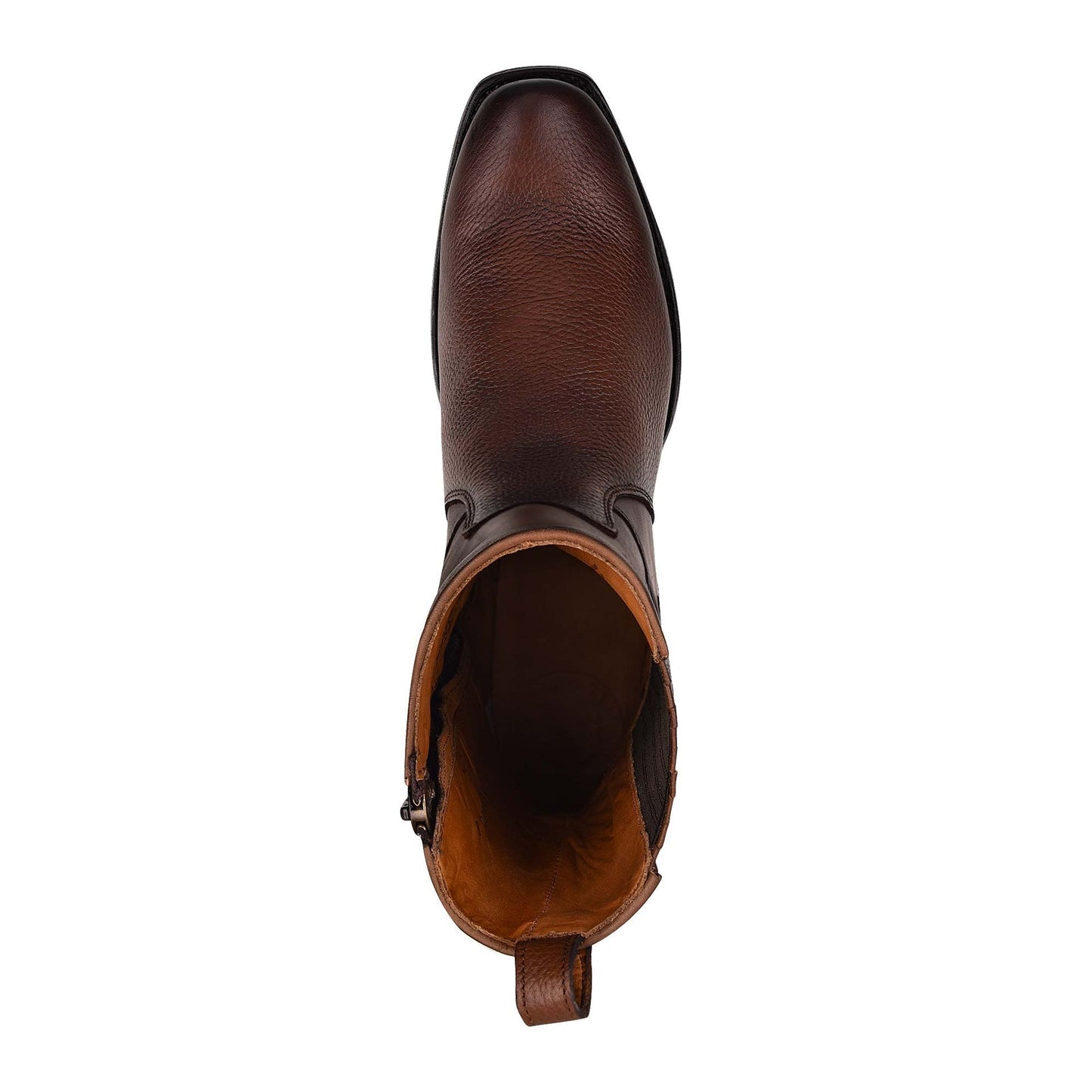 1J1VRS - Cuadra honey casual fashion cowboy chelsea leather booties for men-CUADRA-Kuet-Cuadra-Boots