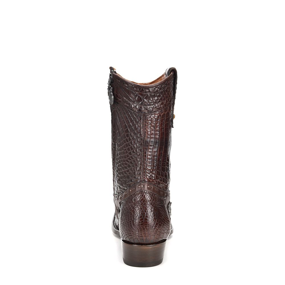 1J28AL - Cuadra honey cowboy and western full alligator leather boots for men-Kuet.us