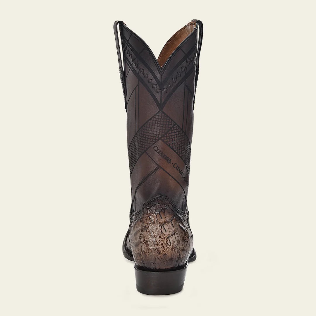 1J2FFY - Cuadra chocolate dress cowboy exotic boots for men