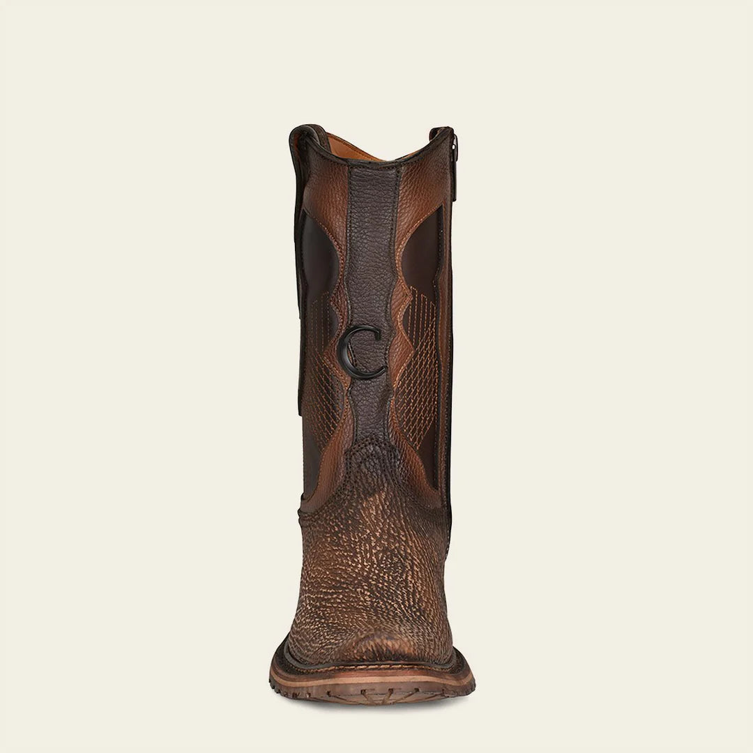 Cuadra tobacco casual cowboy shark boots for men