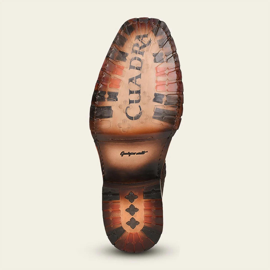 1J2NTI - Cuadra tobacco casual cowboy shark boots for men