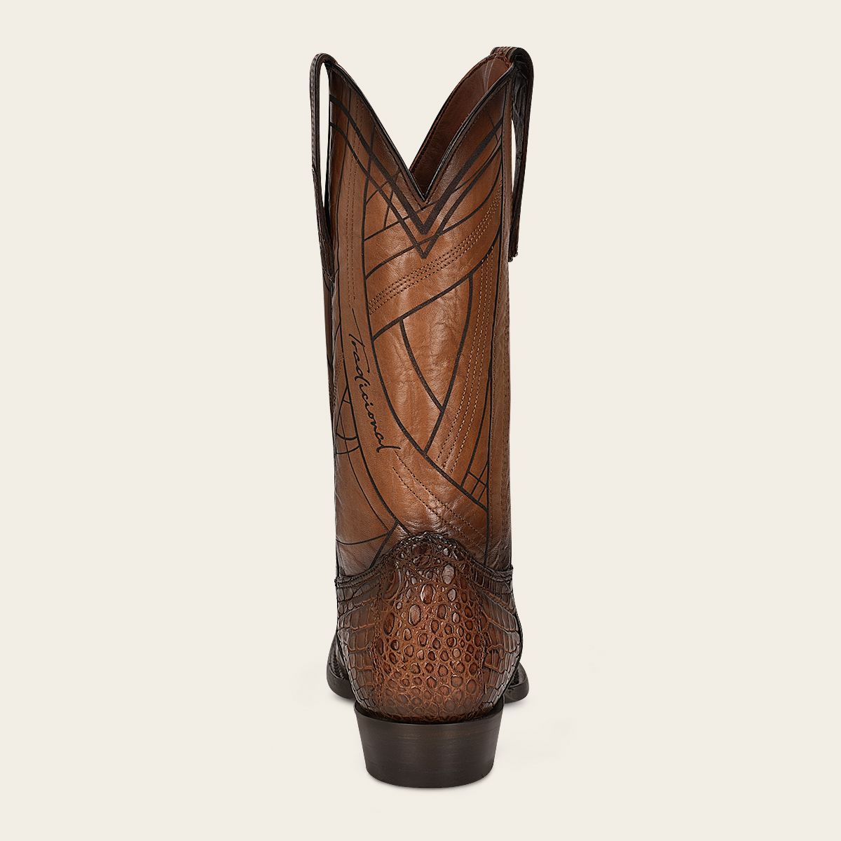 1J2PMB - Cuadra brown western cowboy moreleti leather boots for men-Kuet.us