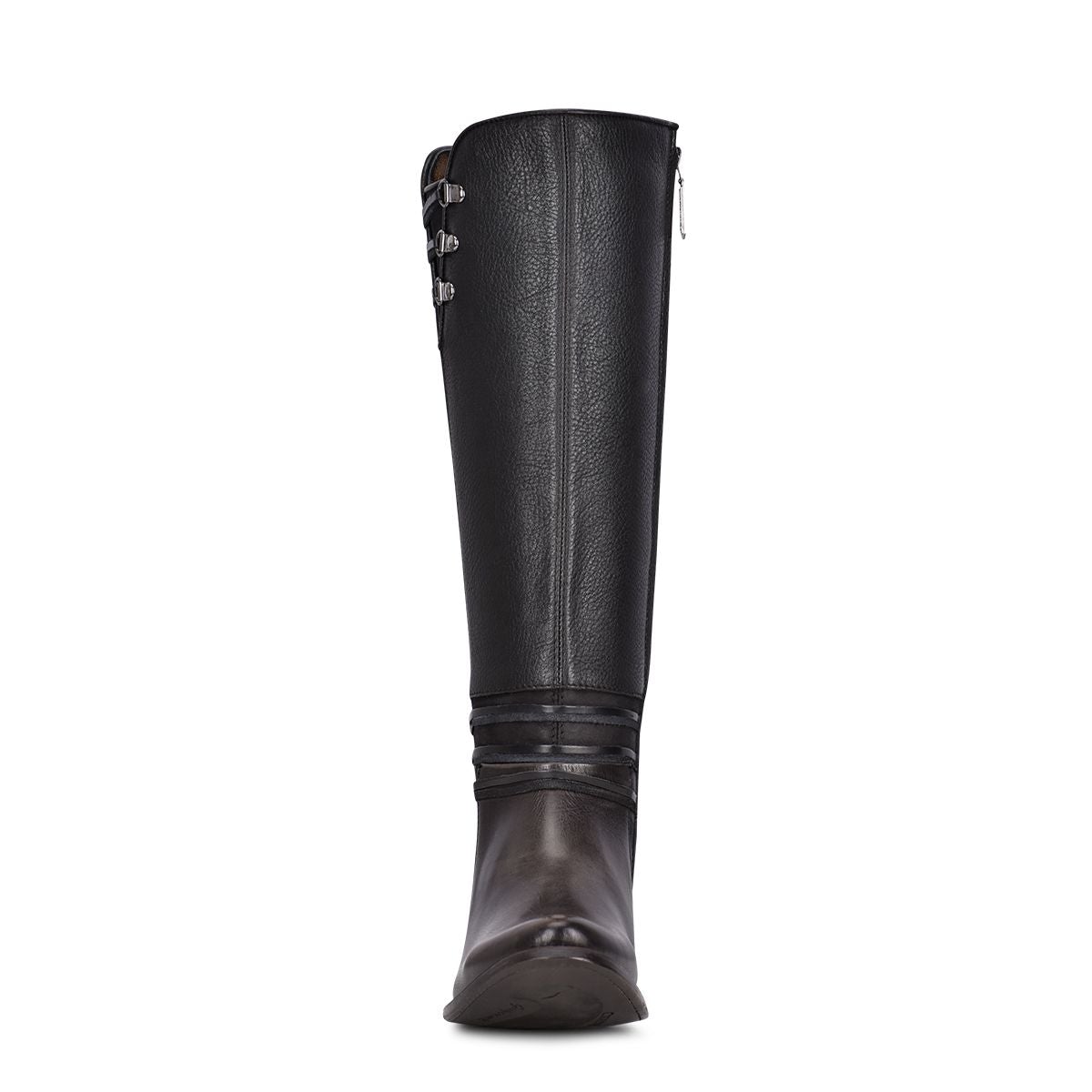 1X2DCS - Cuadra grey fashion Paris Texas cowhide leather boots for women-CUADRA-Kuet-Cuadra-Boots