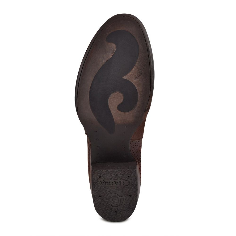 1X2DCS - Cuadra mocha fashion Paris Texas cowhide leather boots for women-CUADRA-Kuet-Cuadra-Boots