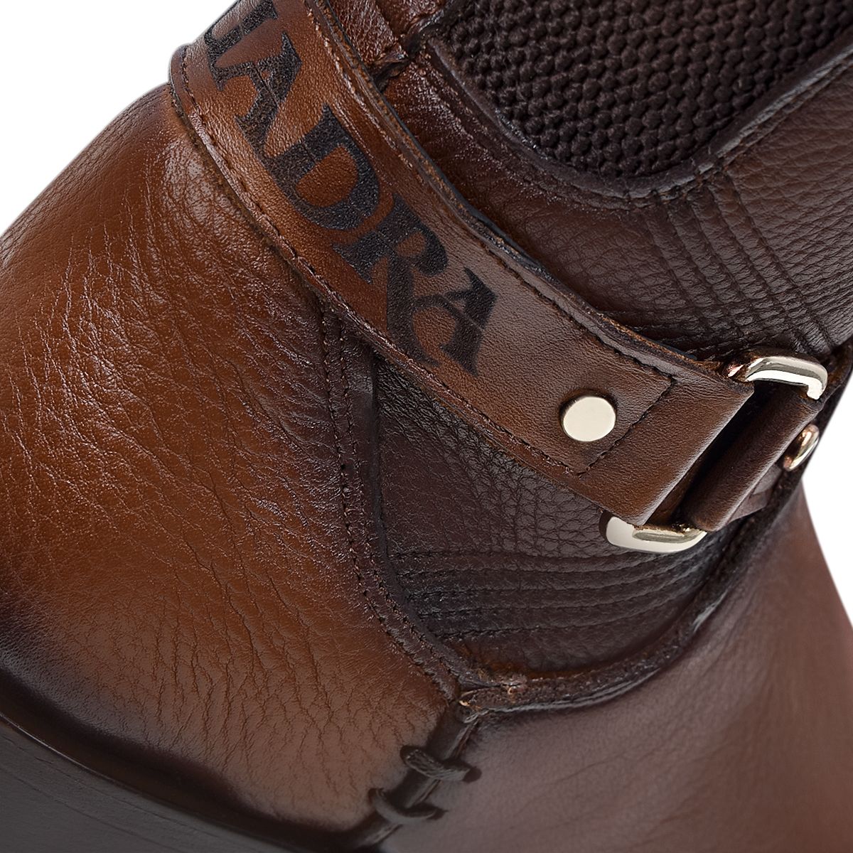 1X4ARS - Cuadra brown casual fashion leather strapped tall boots for women-Kuet.us