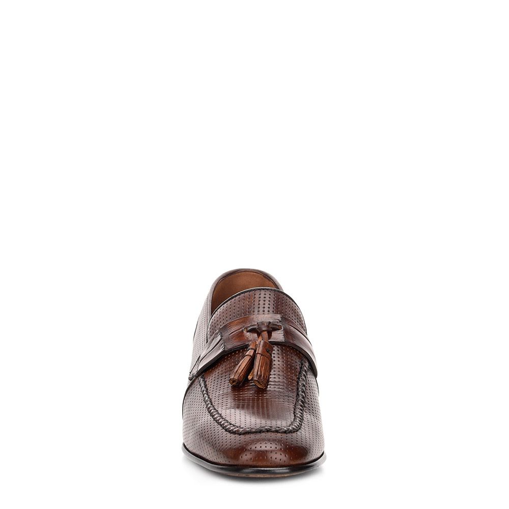 1X4TVLP - Cuadra almond casual fashion leather tassel loafers for men-FRANCO CUADRA-Kuet-Cuadra-Boots