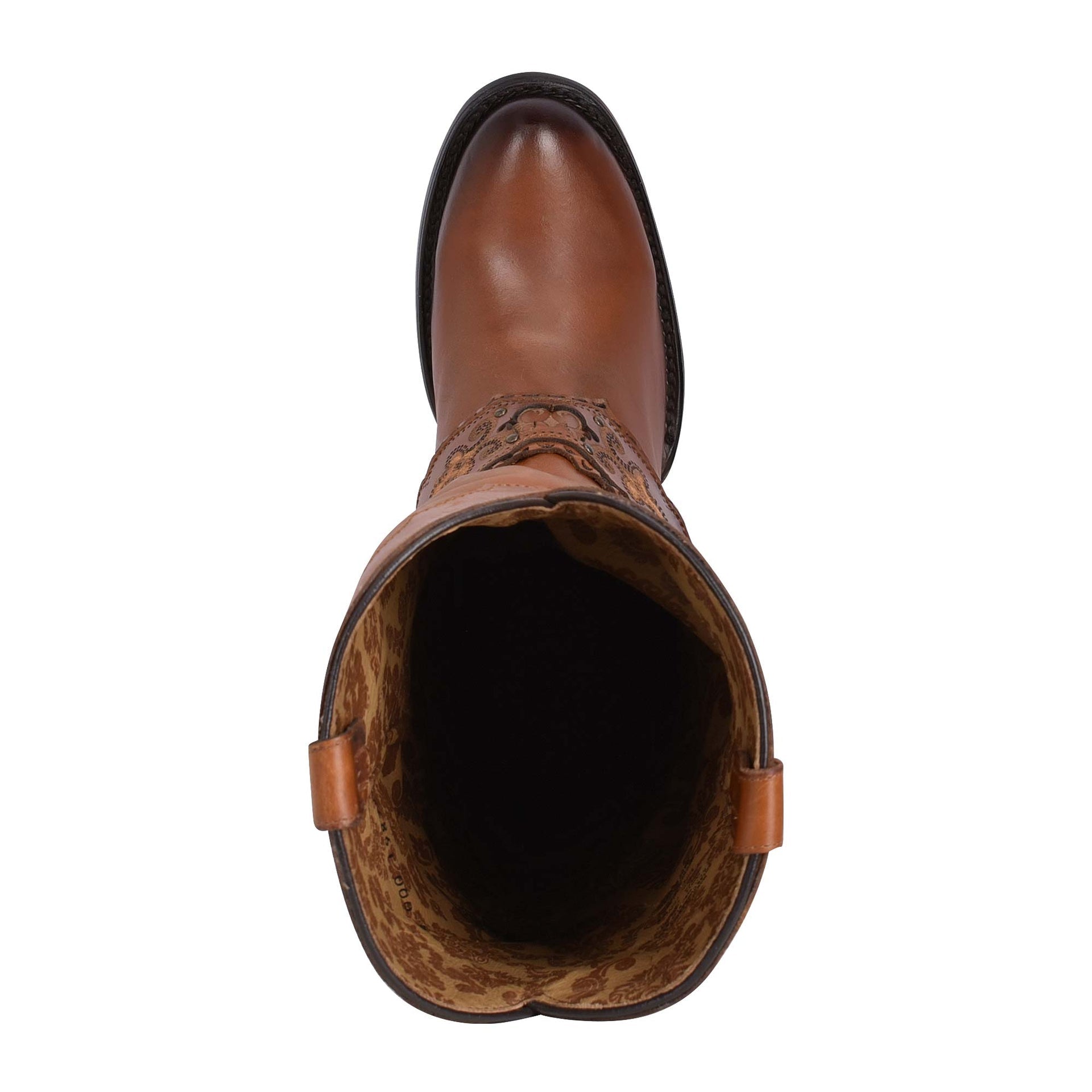 1Z01RS - Cuadra golden casual fashion cowboy leather boots for women-CUADRA-Kuet-Cuadra-Boots