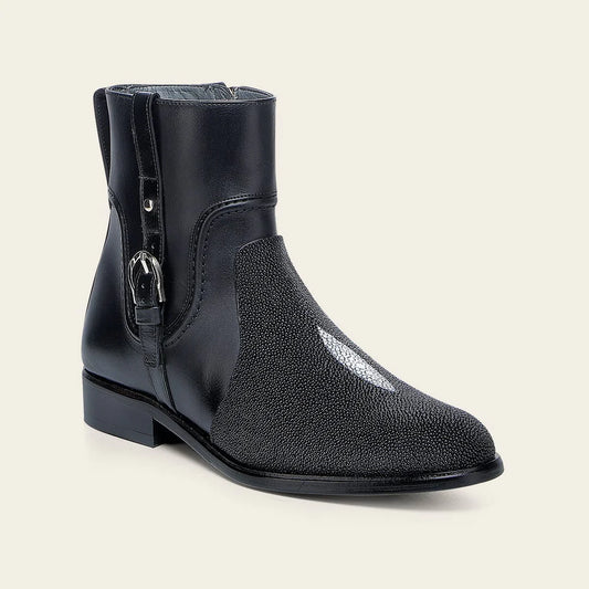 21TMTTS - Franco Cuadra Black Stingray Boots for Women