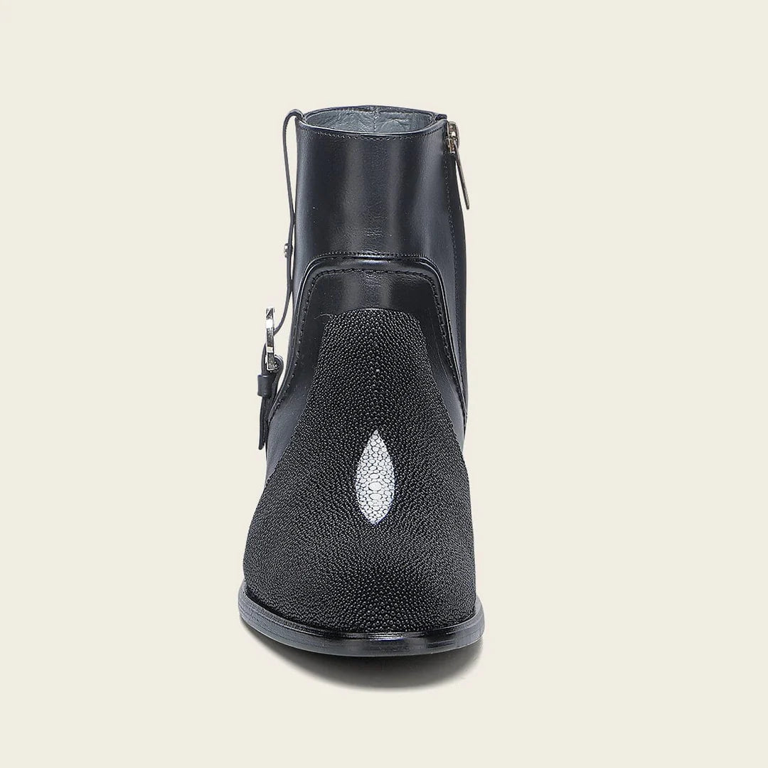 21TMTTS - Franco Cuadra Black Stingray Boots for Women