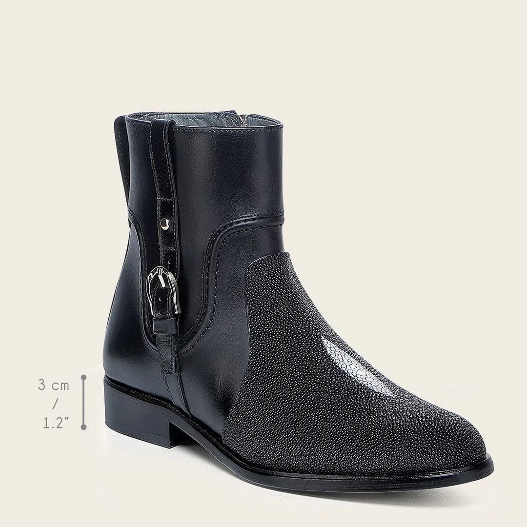 21TMTTS - Franco Cuadra Black Stingray Boots for Women