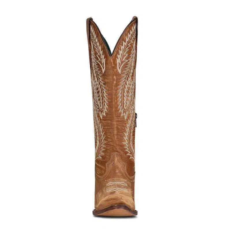 A4216 - M Corral SAND western cowgirl leather boots for women