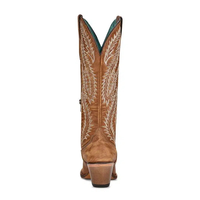 A4216 - M Corral SAND western cowgirl leather boots for women