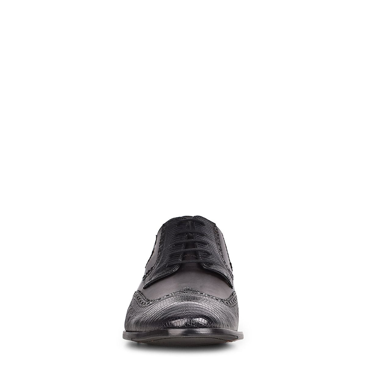 23NLTBV - Cuadra gray fashion dress lizard wing tip derby shoes for men-FRANCO CUADRA-Kuet-Cuadra-Boots