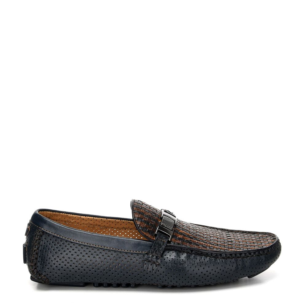 23VTEPM - Cuadra blue fashion casual leather driver shoes for men-FRANCO CUADRA-Kuet-Cuadra-Boots