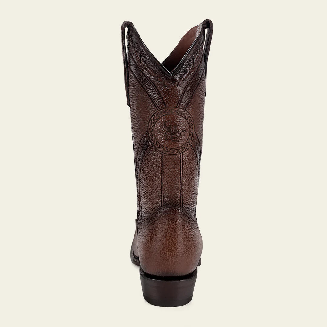 2H0AVE - Cuadra honey dress cowboy deer leather boots for men