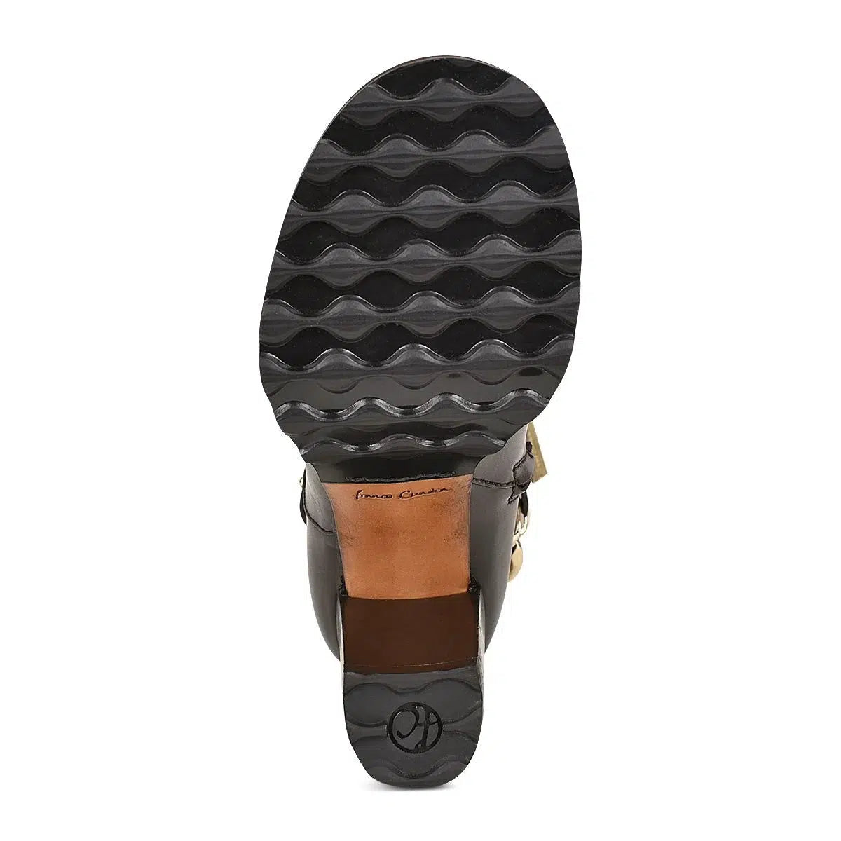 30CTSTS - Cuadra chocolate casual fashion leather plain high heel ankle boots for women-FRANCO CUADRA-Kuet-Cuadra-Boots