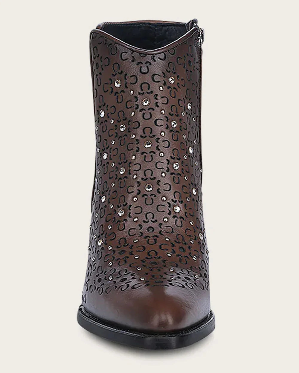 3F0ORS - Cuadra honey cowhide ankle boots for women