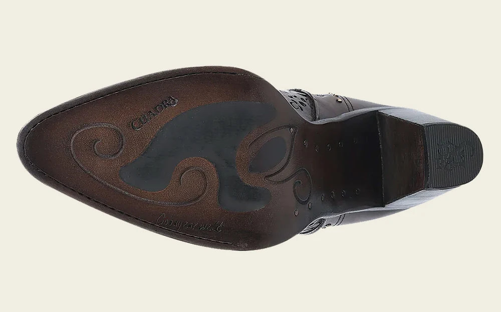 3F0ORS - Cuadra honey cowhide ankle boots for women