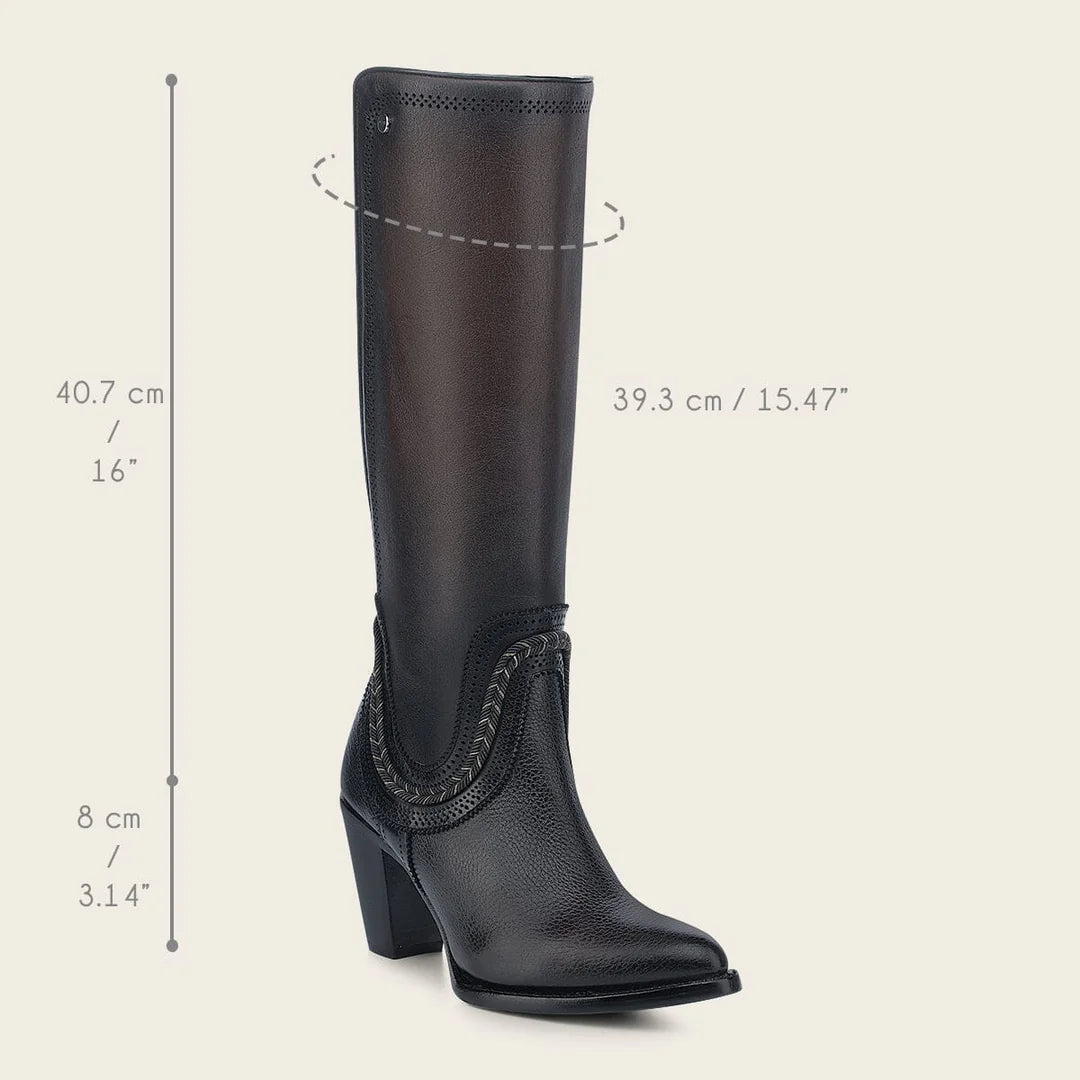 3F0RRS - Cuadra chocolate western cowgirl boots for women