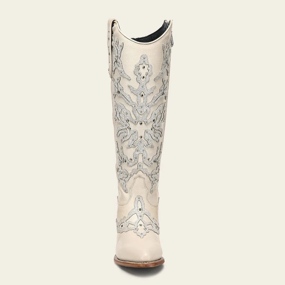 3F0ZRS - Cuadra beige cowhide ankle boots for women