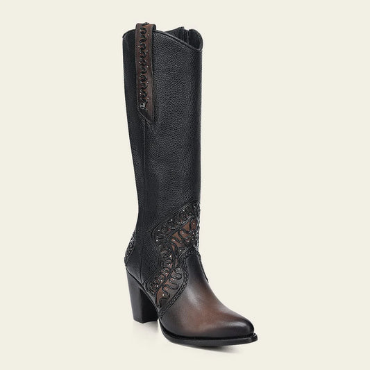 3F1CRS - Cuadra chocolate western cowgirl boots for women