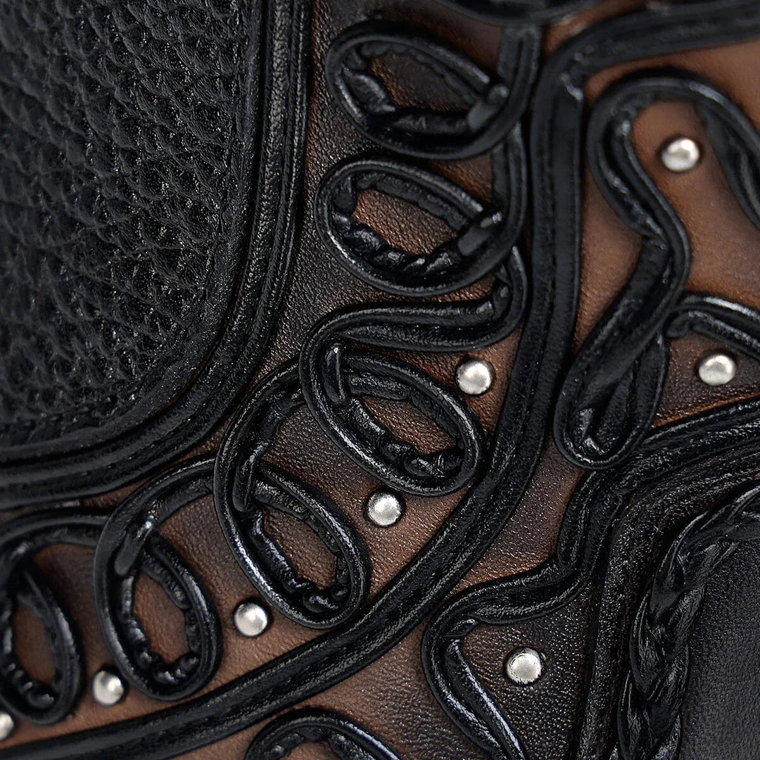 3F1CRS - Cuadra chocolate western cowgirl boots for women