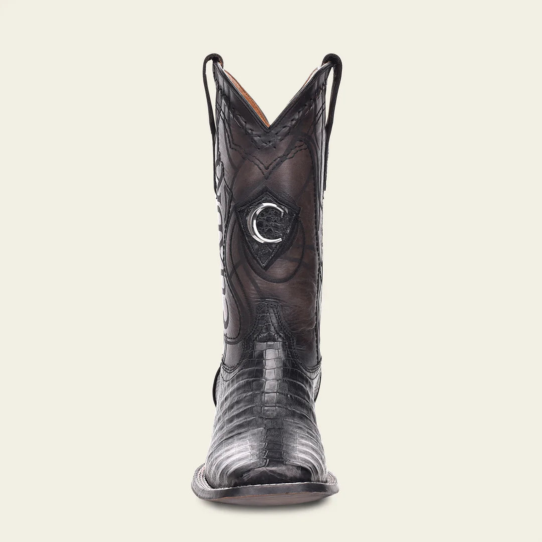 3Z1OFY - Cuadra black cowboy rodeo caiman boots for men
