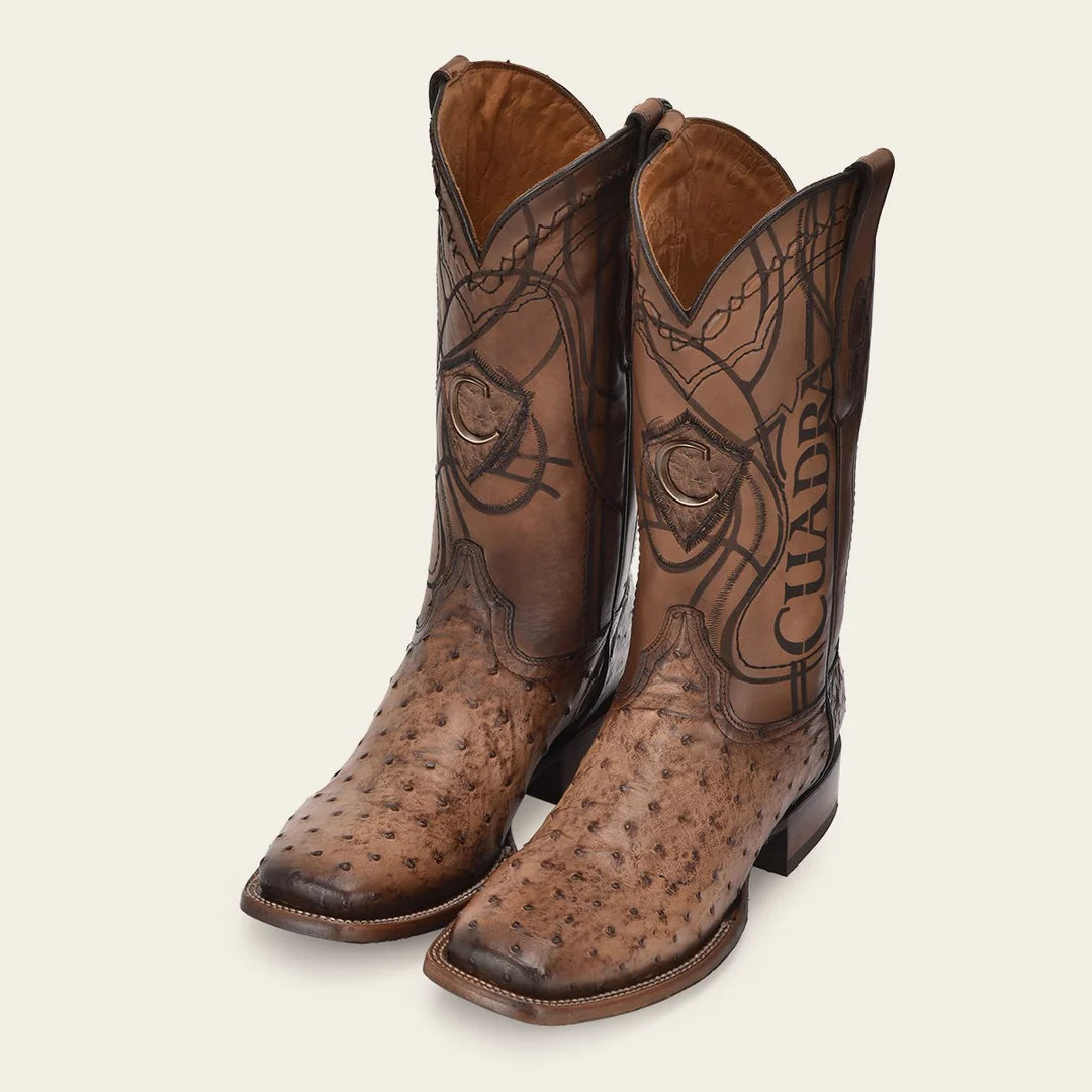 3Z2LA1 - Cuadra almond western cowboy rodeo boots for men