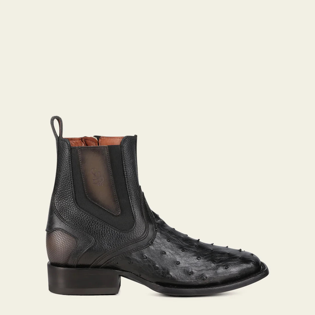 3Z2MA1 - Cuadra black western cowboy rodeo boots for men