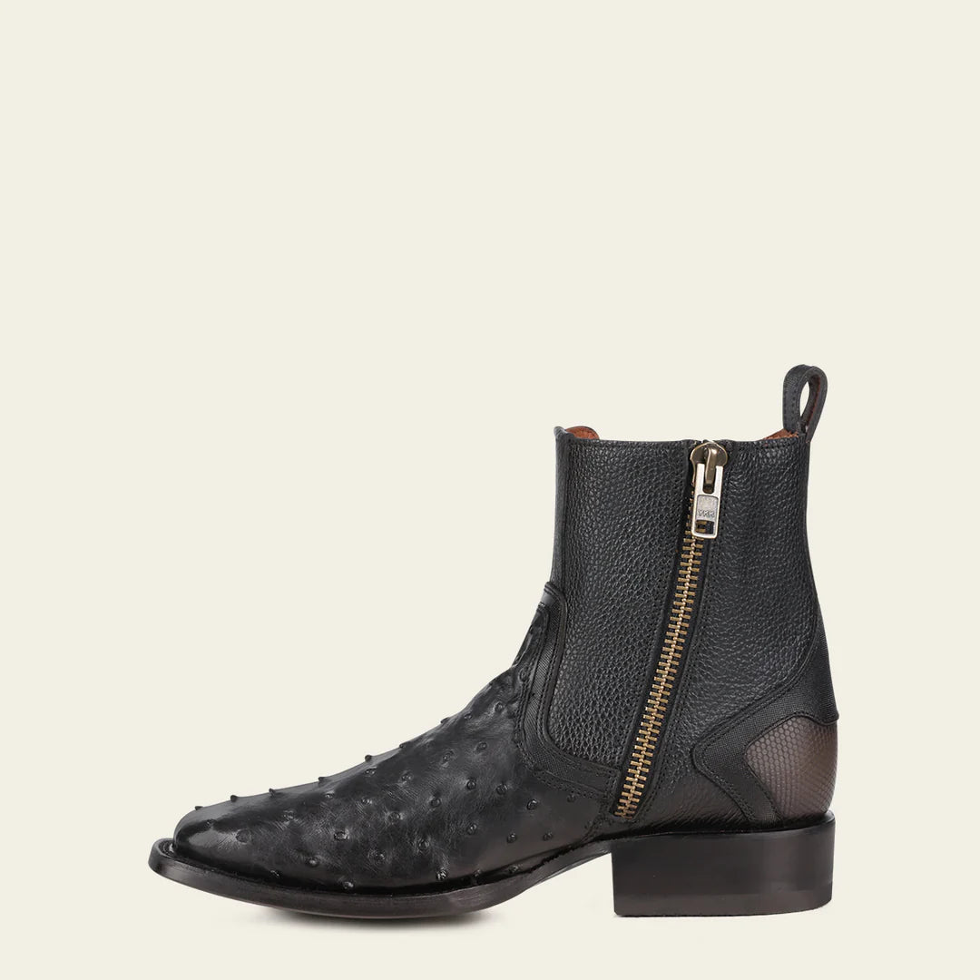 3Z2MA1 - Cuadra black western cowboy rodeo boots for men