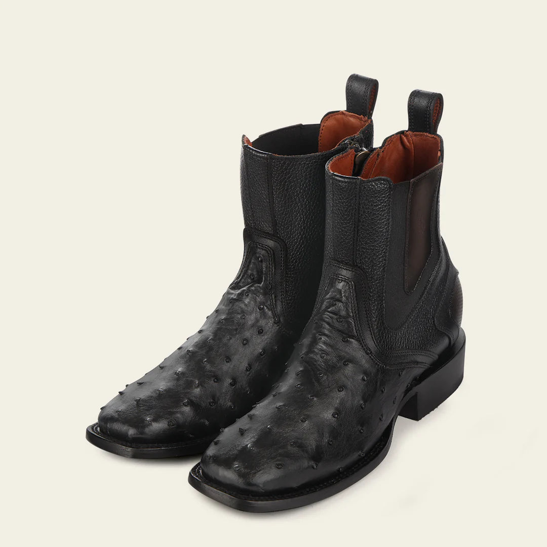 3Z2MA1 - Cuadra black western cowboy rodeo boots for men