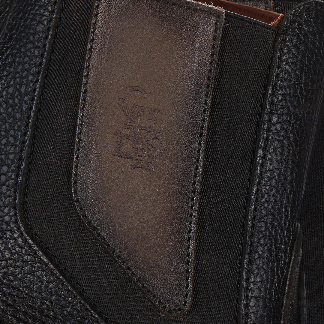 3Z2MA1 - Cuadra black western cowboy rodeo boots for men