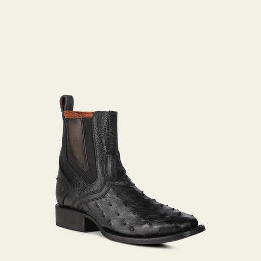 3Z2MA1 - Cuadra black western cowboy rodeo boots for men