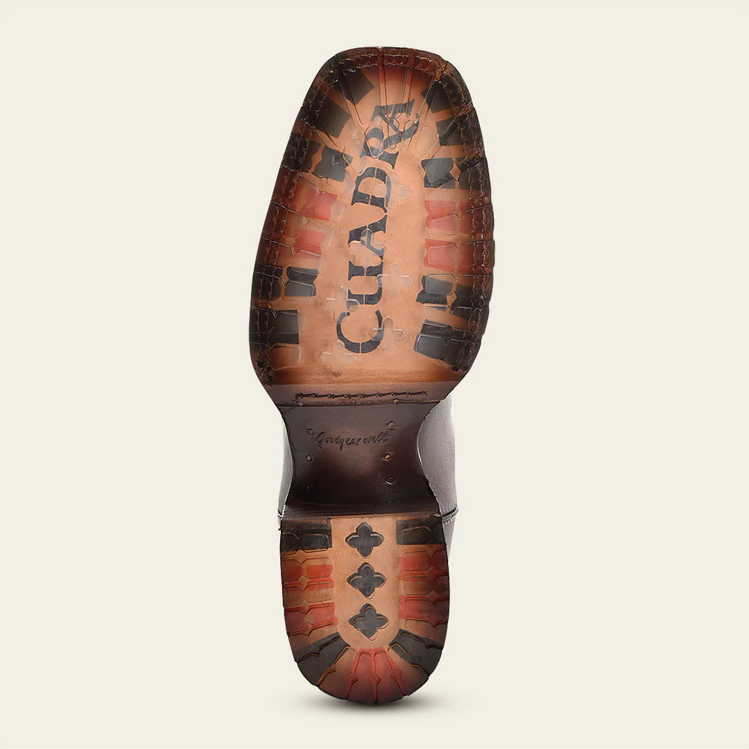 3Z20RS - Cuadra Honey Western Cowboy Rodeo Cowhide Leather Boots