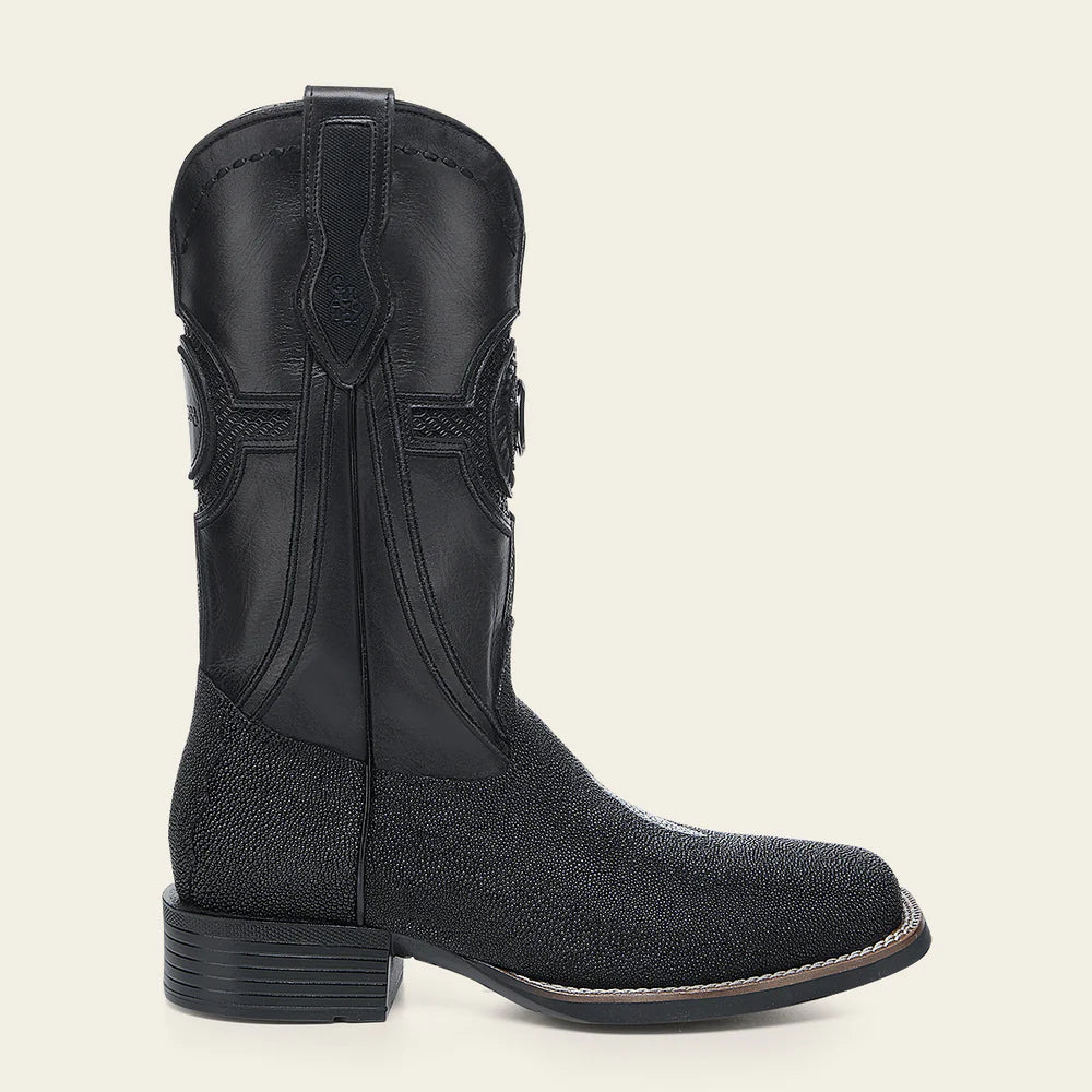 3Z2SMA - Cuadra black casual cowboy stingray boots for men