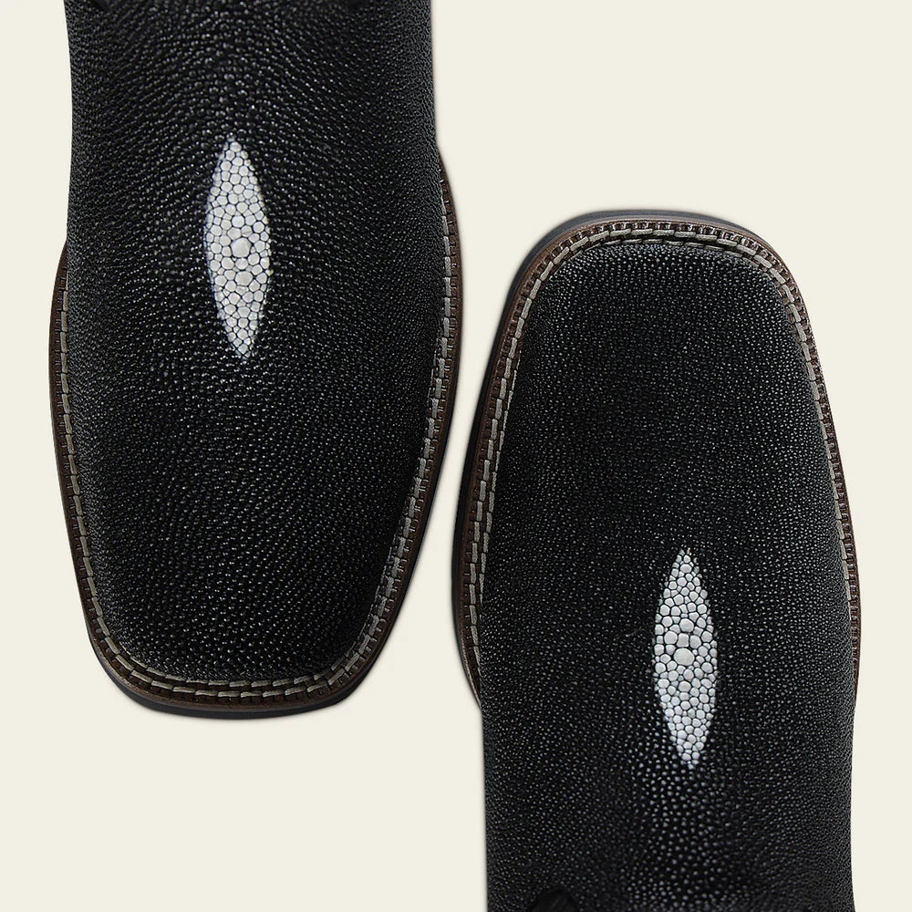 3Z2SMA - Cuadra black casual cowboy stingray boots for men