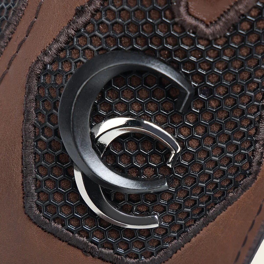 3Z2VRS - Cuadra Honey Western Cowboy Rodeo Bison Leather Boots for Men