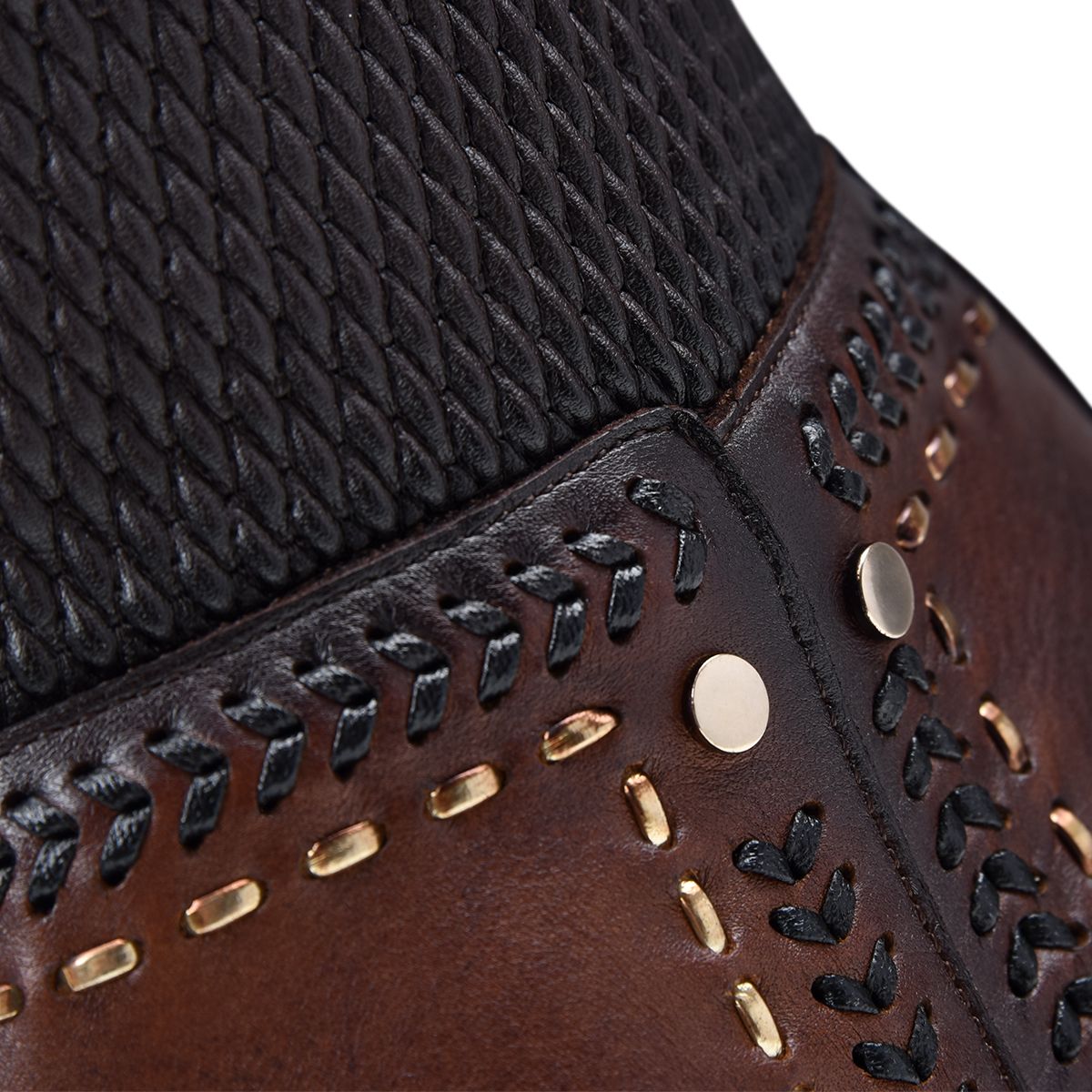 3F81RS - Cuadra mocha western fashion leather ankle boots for women-CUADRA-Kuet-Cuadra-Boots