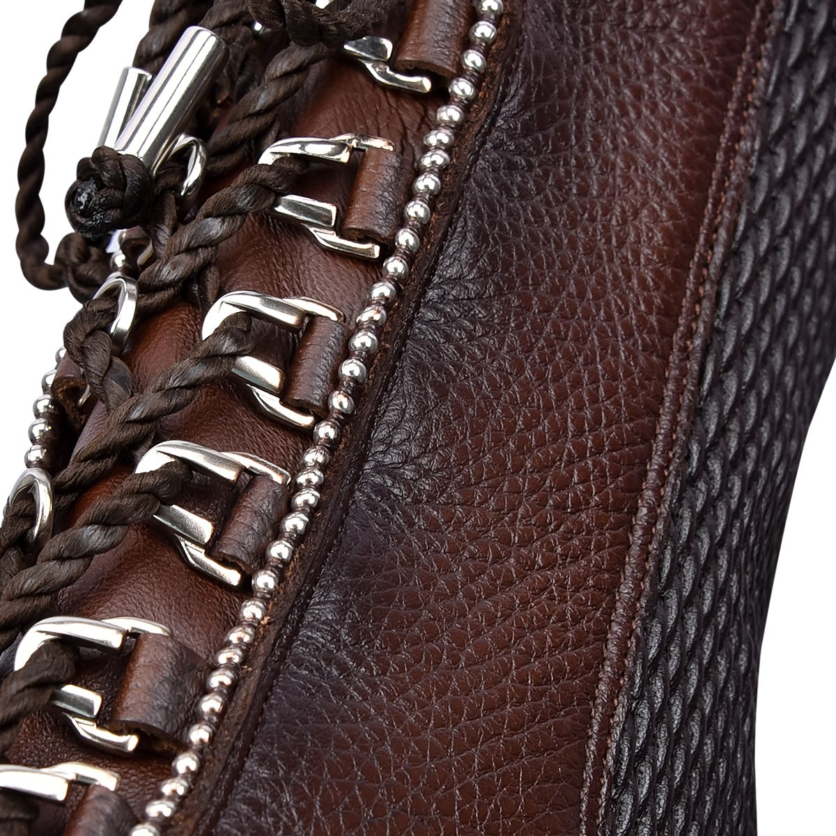 3F84RS - Cuadra chocolate Paris Texas cowboy leather ankle boots for women-CUADRA-Kuet-Cuadra-Boots