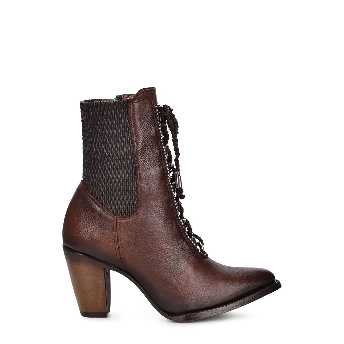 3F84RS - Cuadra chocolate Paris Texas cowboy leather ankle boots for women-Kuet.us