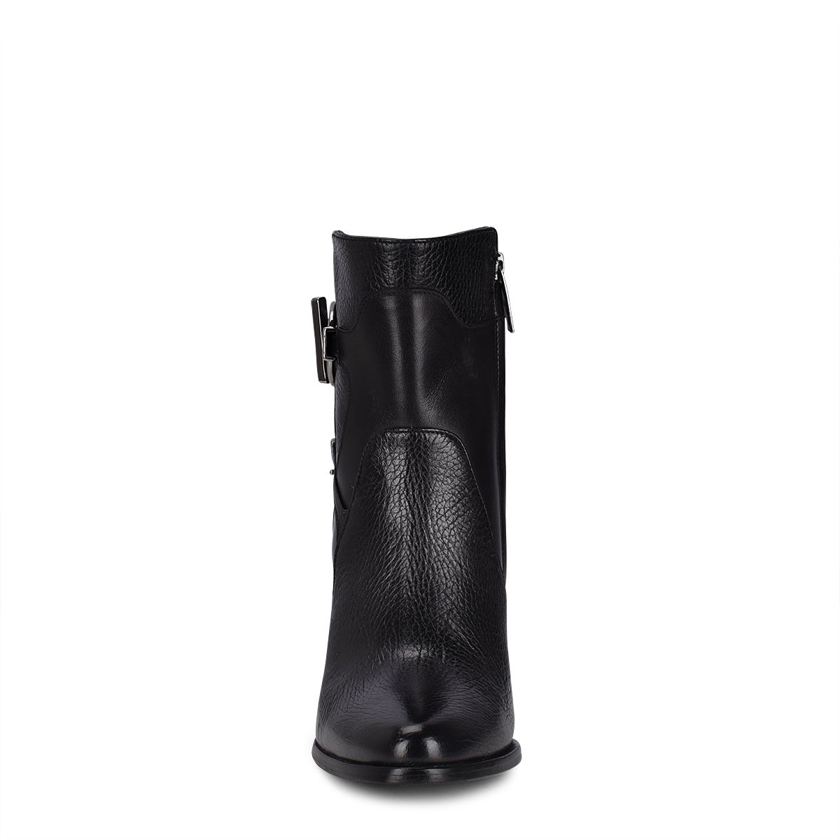 3G5VNTS - Franco Cuadra black casual fashion deer leather ankle boots for women-Kuet.us