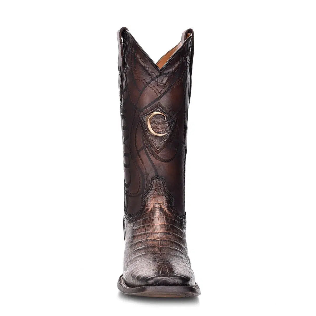 3Z1OFY - Cuadra brown western cowboy rodeo caiman leather boots for men