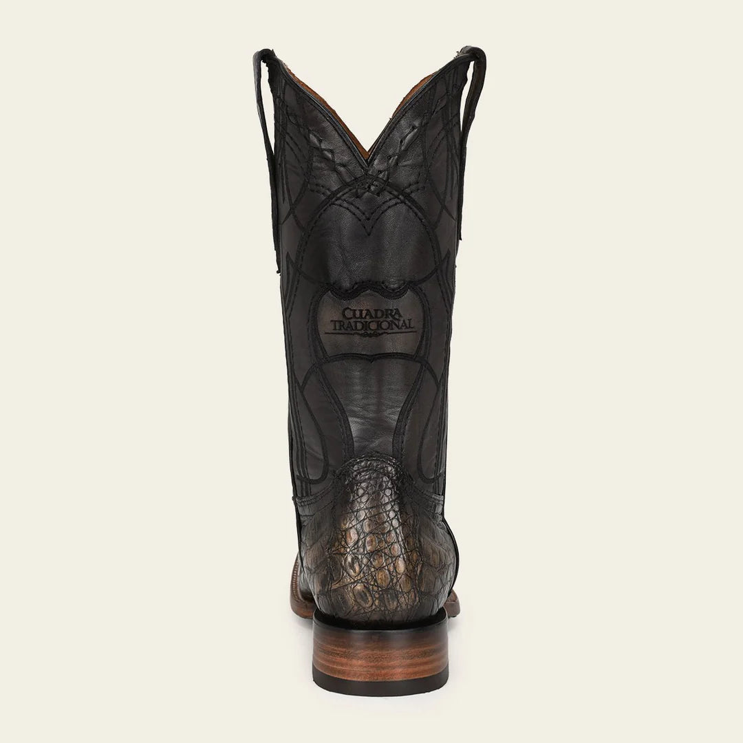 3Z2LFY - Cuadra sand cowboy rodeo caiman leather boots for men