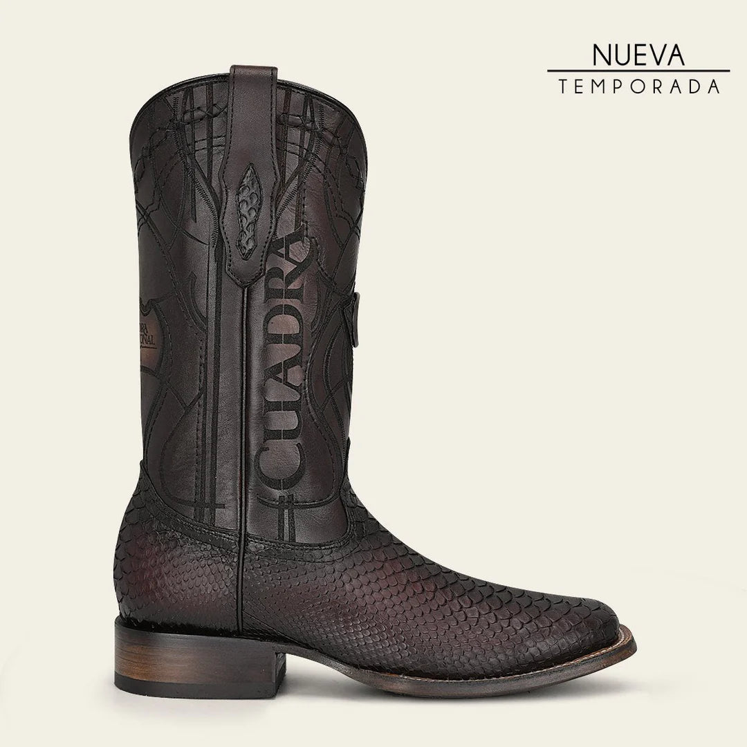 3Z2LPH - Cuadra wine red western cowboy rodeo boots for men